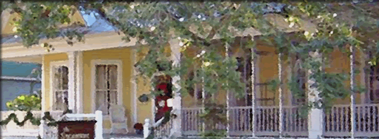 Front abstract view of the Sycamore House